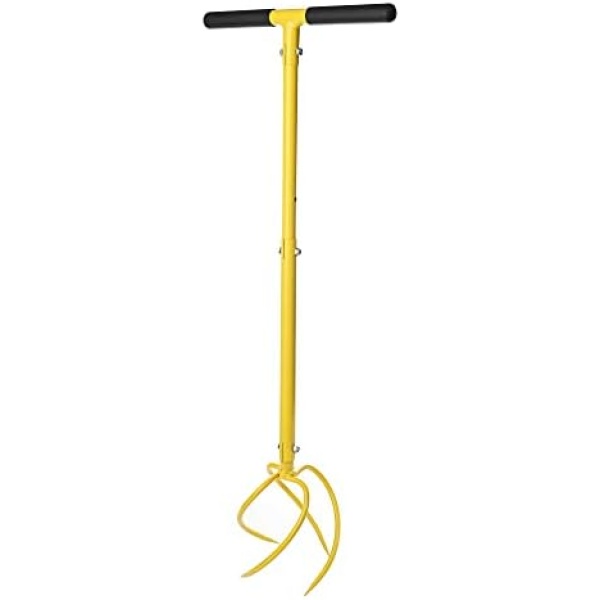 Garden Hand Tiller Garden Claw Twist Tiller Cultivator Tiller Soil Lossener Lawn Aerator Areator Loosen, Rototiller, Garden Bed and Plant Box Cultivator, Garden Tools.