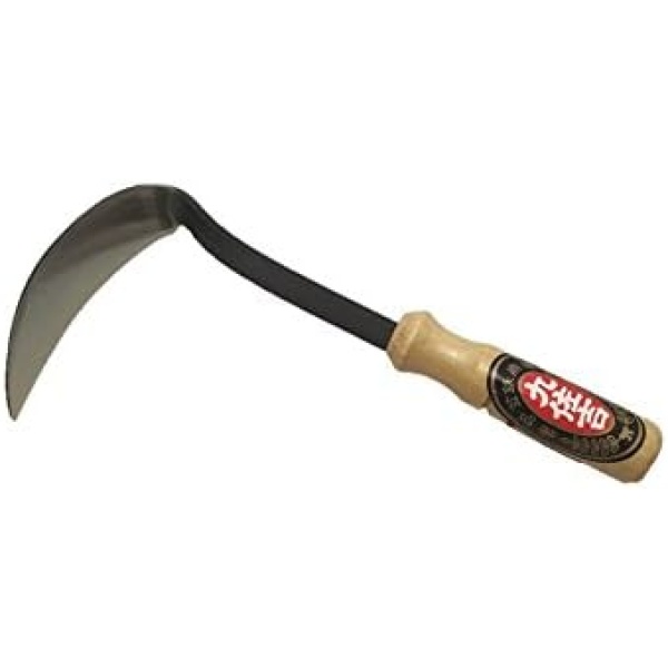 Garden Tool - Hand Hoe，Sickle is Perfect for Weeding and Cultivating. The Blade Edge is Very Sharp