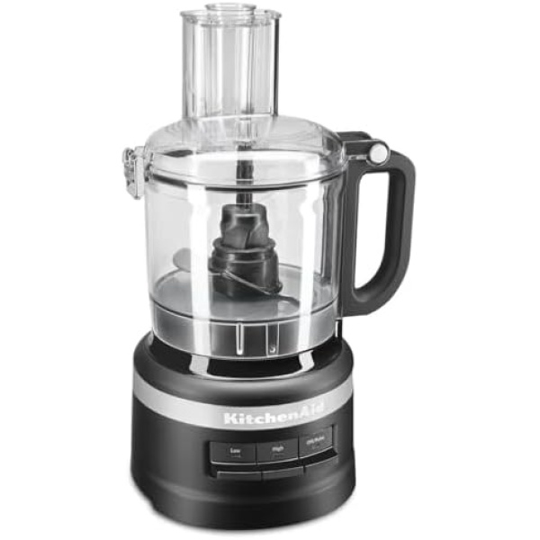 KitchenAid KFP0718BM Food Processor, 7 cup, Matte Black