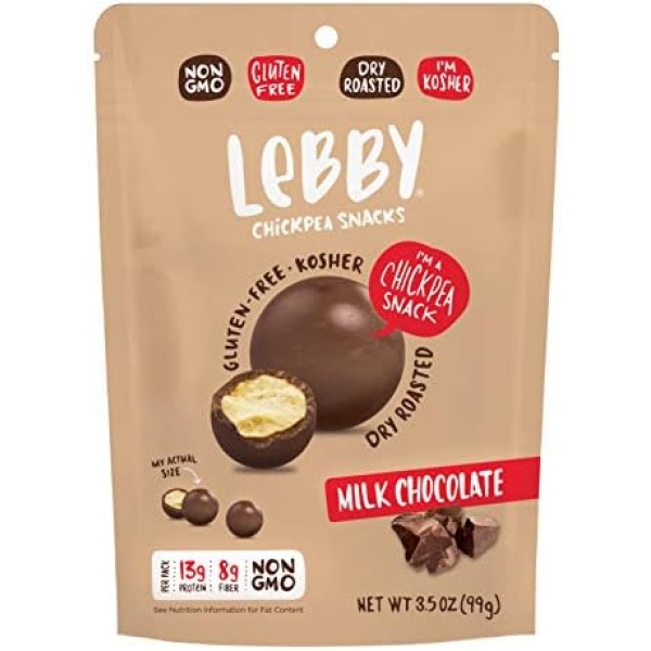 Lebby - Milk Chocolate Chickpea, 99 Grams