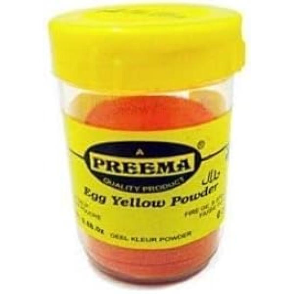 Preema Egg Yellow Food Colour - 25g x 3