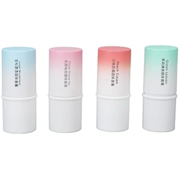 Solid Perfume Perfume Bar Solid Stick Perfume Refreshing Floral Fragrance Solid Perfume 4pcs Solid Stick Perfume Women Refreshing Floral Fragrance Solid Perfume Birthday Dating