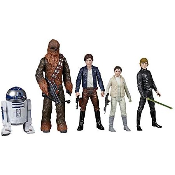 Star Wars Celebrate The Saga Toys Rebel Alliance Figure Set, 3.75-Inch-Scale Collectible Action Figure 5-Pack, Toys for Kids Ages 4 and Up