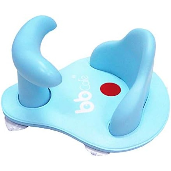 BBCare® Baby Safety Bath Seat with Mini Soft Mat and Hot Spot(Blue)