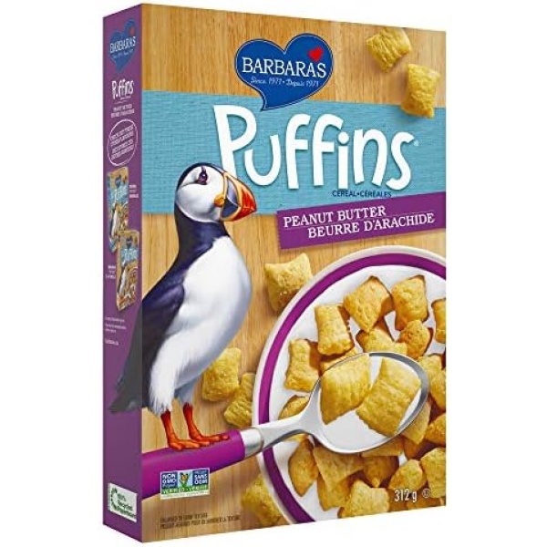 Barbara's Bakery Peanut Butter Puffins Cereal