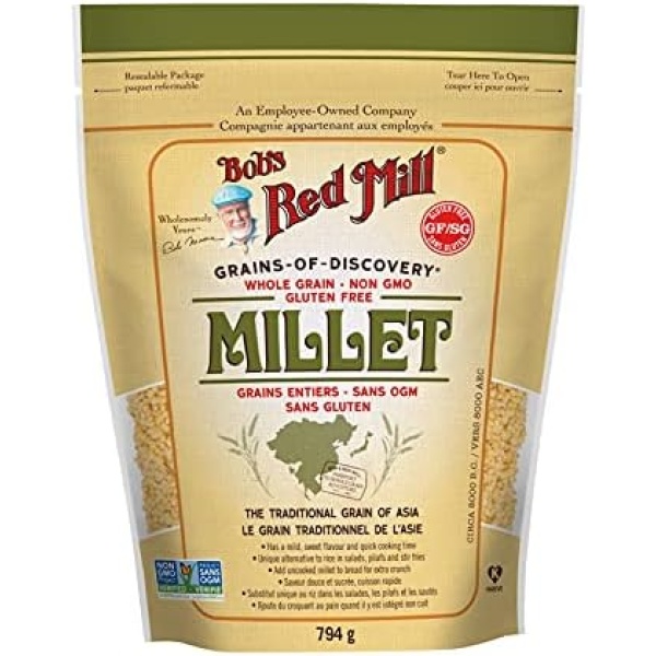 Bobs Red Mill Hulled Millet, 794 GR (Pack of 1)