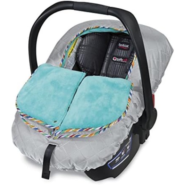 Britax B-Warm Insulated Infant Car Seat Cover, Arctic Splash