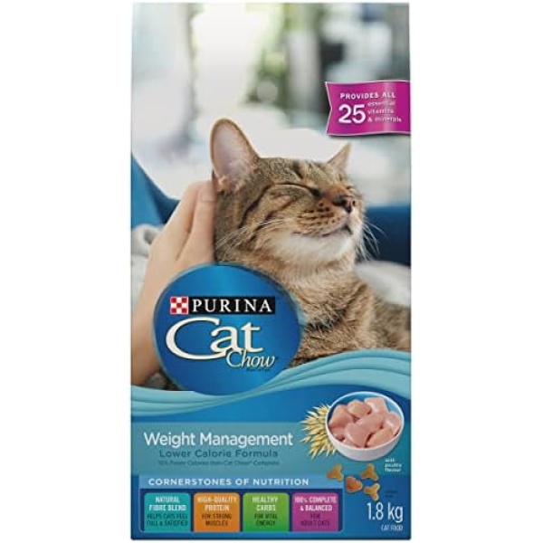 Cat Chow Dry Cat Food, Weight Management 1.8 kg