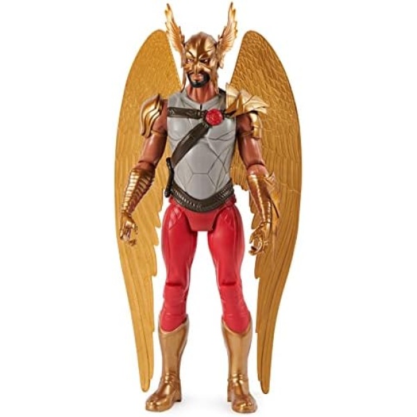 DC Comics, Hawkman 12-inch Action Figure, Black Adam Movie Collectible Kids Toys for Boys and Girls Ages 3 and Up