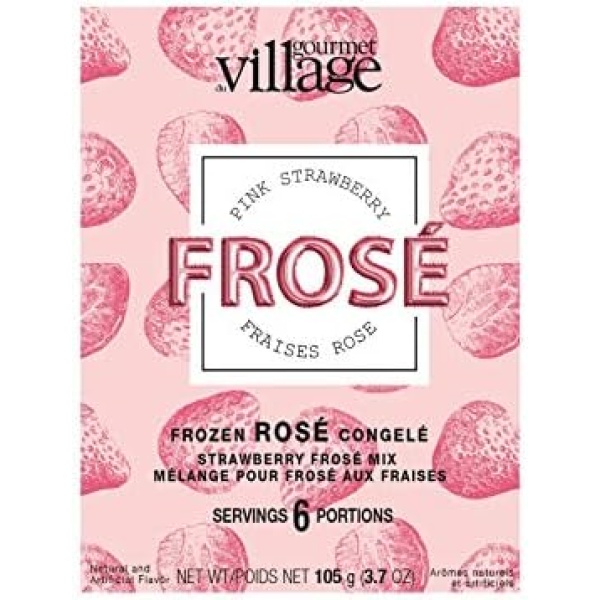 Gourmet du Village Frosé Pink Strawberry Box, 105 Grams