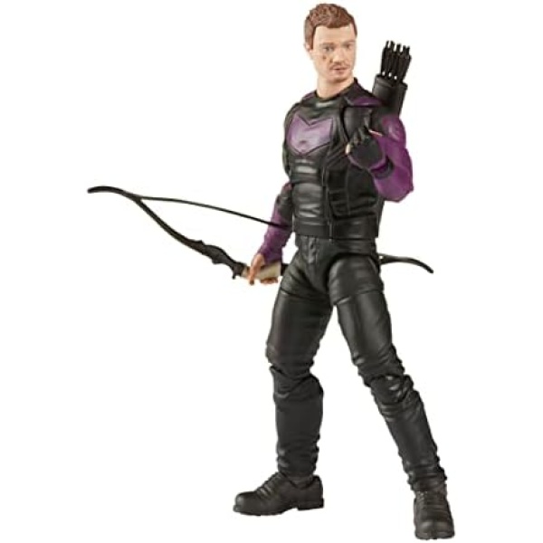 Hasbro Marvel Legends Series MCU Disney Plus Marvel’s Hawkeye Action Figure 6-inch Collectible Toy, 4 Accessories and 1 Build-A-Figure Part, F3855