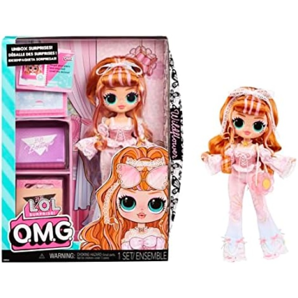 L.O.L. Surprise! LOL Surprise OMG Wildflower Fashion Doll with Multiple Surprises and Fabulous Accessories – Great Gift for Kids Ages 4+