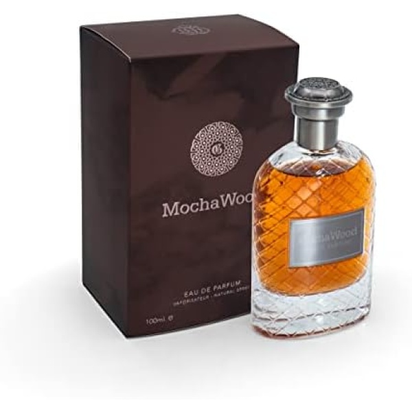 Mocha Wood Eau De Parfum Spray by Fragrance World - Long Lasting, Exotic and Soothing Body Mist Perfume for Men and Women - 100ml