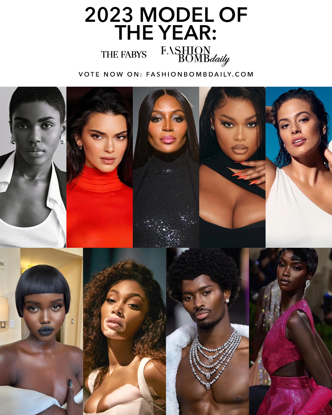 Model of the Year, Including Winnie Harlow, Adut Akech, Kendall Jenner + More – Fashion Bomb Daily