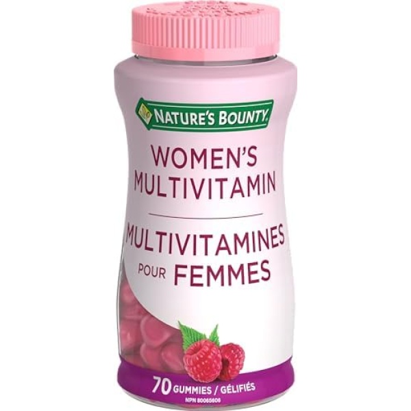 Nature's Bounty Women's Multivitamin, Helps Maintain Good Health, 70 Gummies