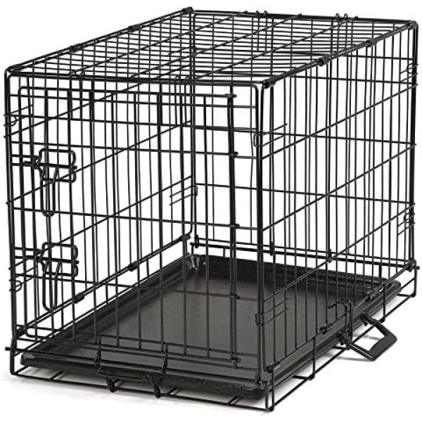 Proselect Easy Wire Dog Crate, Small, Black