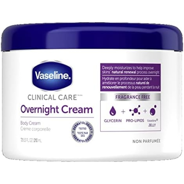 Vaseline Clinical Care Body Cream Extremely Dry Skin Clinical Care™ Extremely Dry Skin Rescue A rich, creamy moisturizer to help restore healthy looking skin 201 GR (Packaging May Vary)