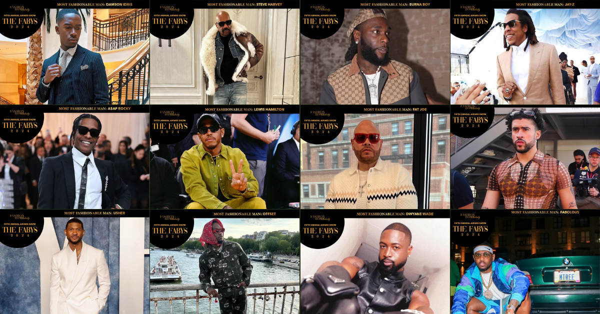 Vote for Most Fashionable Man Including A$AP Rocky, Offset, Steve Harvey + More – Fashion Bomb Daily