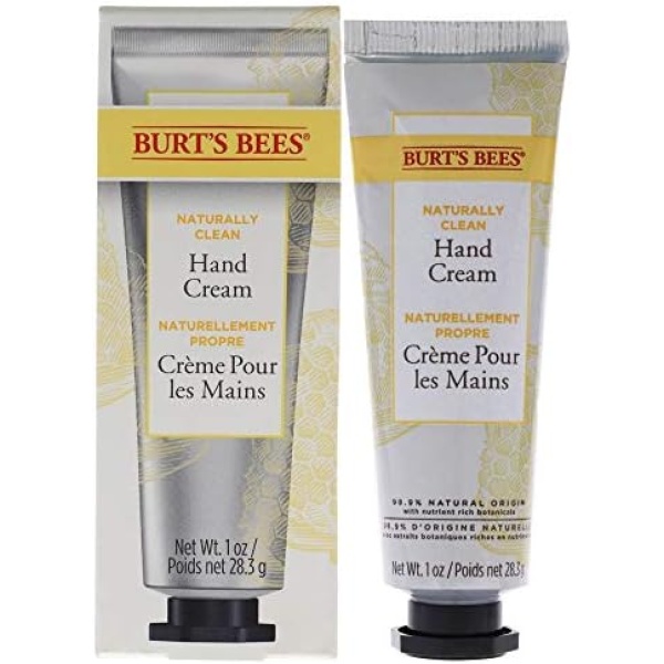 Burts Bees Naturally Clean Hand Cream Unisex 1 oz