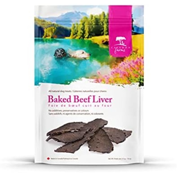 Caledon Farms Baked Beef Liver 7.5oz/215G