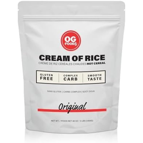 Cream of Rice hot cereal - 3lbs.(1.36 kg) Crème de riz céréales chaudes - rice farina