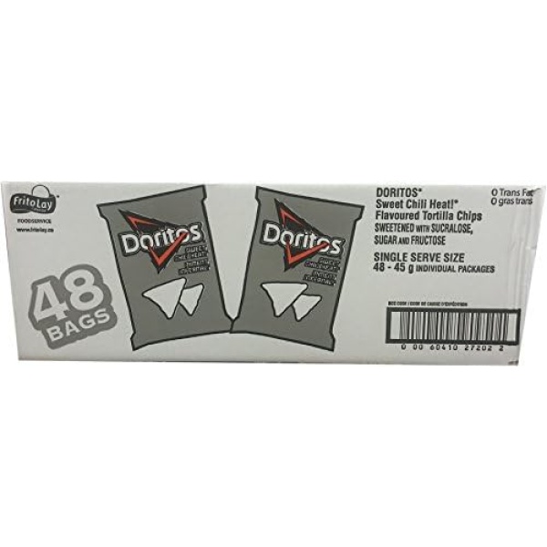 DORITOS Sweet Chili Heat 45g (Pack of 48)