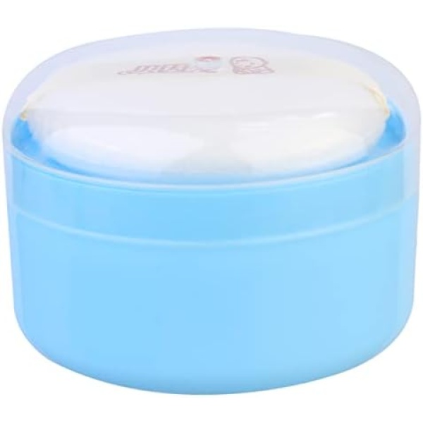 FOMIYES Box Body Powder Box Travel Cosmetic Containers Baby Set Cosmetic Travel Containers Cosmetic Powder Puff Talcum Powder Talcum Powder Puff Case Bath Powder Baby Skin Care Plastic Box