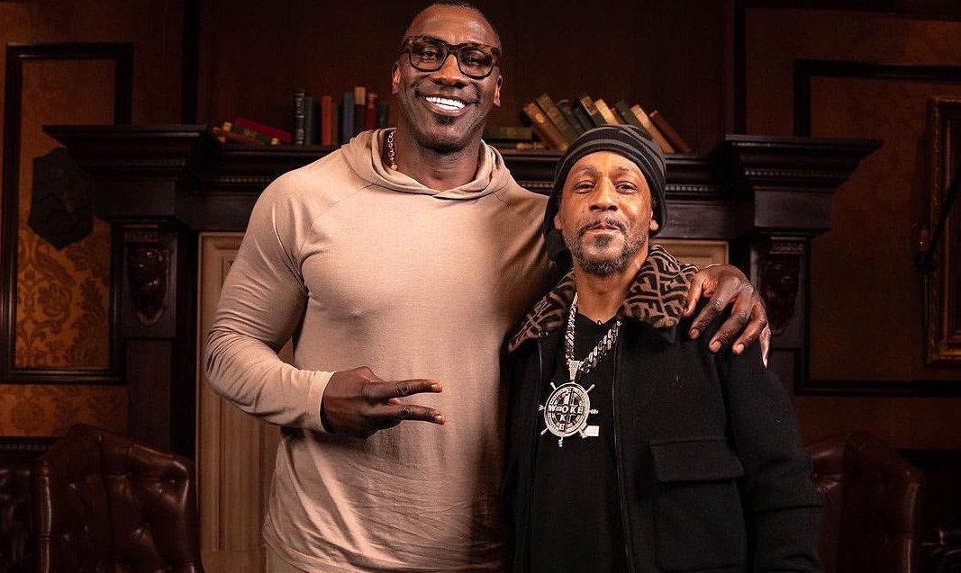 Katt Williams Interviews with Shannon Sharpe in a $4,200 Fendi Black Jacket with Detachable Fur FF Collar – Fashion Bomb Daily