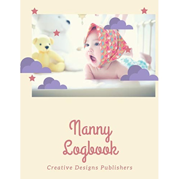 Nanny Logbook: XL - Captures meals, diapering, activities, mood, special care, concerns and note to parent