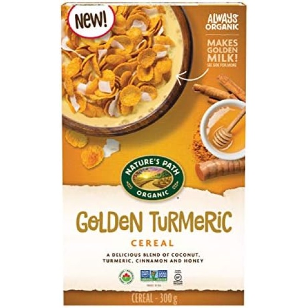 Nature's Path Organic Turmeric Cereal 300g Box