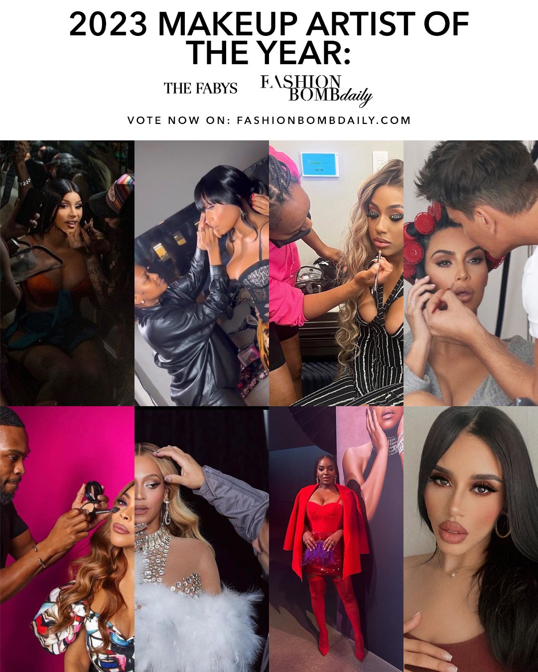 Vote for the Makeup Artist of the Year Including Latisha Chancey-Jordan, Yeika Glow, Rokael Lizama + More – Fashion Bomb Daily