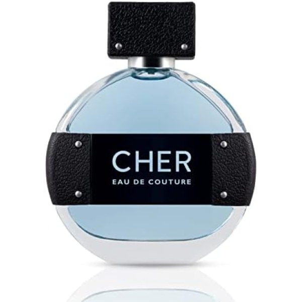 Cher Eau De Couture - Perfume Spray for Men and Women - Fruity and Citrusy Scent with Notes of Bergamot, Jasmine and Vanilla Orchid - Spicy, Bold and Lasting Fragrance - 1.7 FL Oz