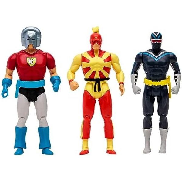 McFarlane Toys - DC Super Powers - Peacemaker, Judo Master & Vigilante 3pk 4.5 Inch Action Figures