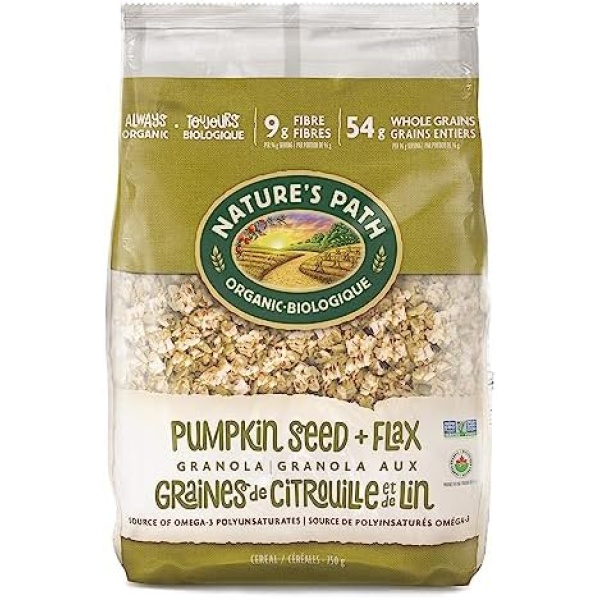 Nature's Path Pumpkin Seed + Flax Granola - 750 g