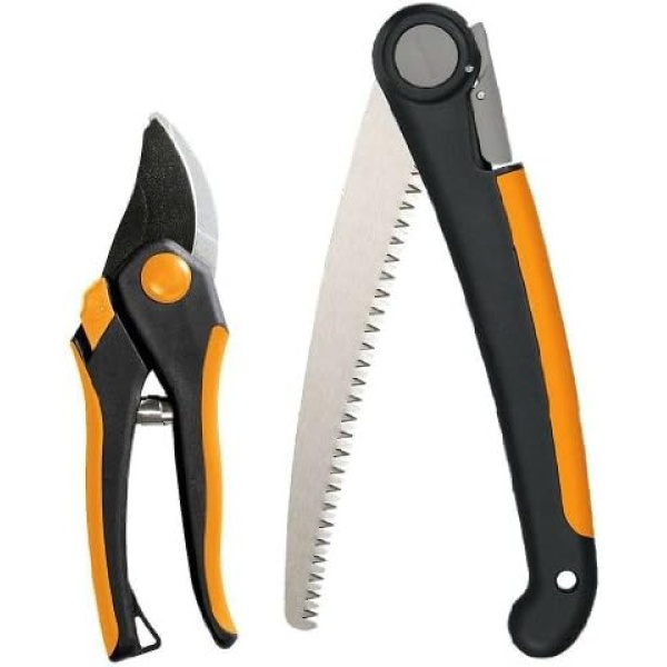 Fiskars 9564 Folding Saw and Pruner Set