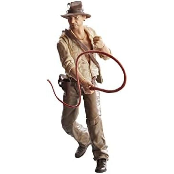 Indiana Jones and The Raiders of The Lost Ark Adventure Series Indiana Jones (Cairo) Action Figure, 6-inch Indiana Jones Action Figures, Ages 4 and up