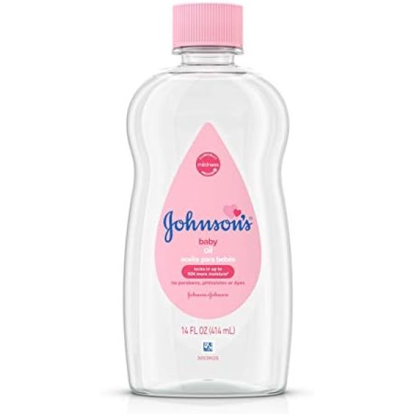 Johnson & Johnson Baby Oil Original, 14 Ounce