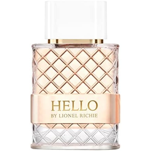 Lionel Richie Hello for Women - A Lush, Sweet, And Indulgent Fragrance - Light, Romantic Floral Chypre Eau De Toilette With Notes Of Pear And Jasmine - Fresh, Feminine, Long Lasting Scent - 50 ml