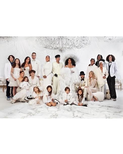 The Legendary Diana Ross Celebrated Her 80th Birthday with Her Children in a White Custom Eleven Sixteen Gown – Fashion Bomb Daily