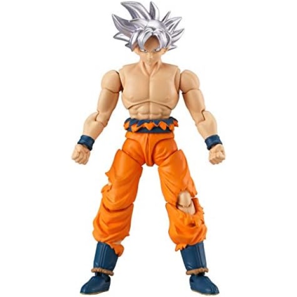 Bandai - Dragon Ball Super Evolve 5" Action Figure - Goku Ultra Instinct Silver (36276)