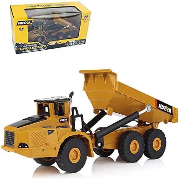 Gemini&Genius Dump Truck Toy for Toddlers, Construction Vehicle Alloy Model Toy, Turck for Kids and Decoration for House