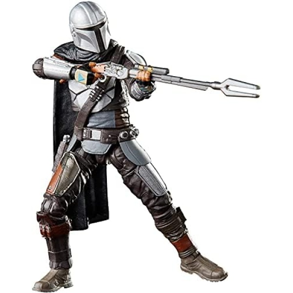 Star Wars The Vintage Collection The Mandalorian Toy, 3.75-Inch-Scale The Mandalorian Action Figure, Toys for Kids Ages 4 and Up