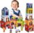1 2 3 Year Old Girls Toys,Chardfun Toy Garage Set Nesting and Sorting Stacking Montessori Toys for 1 2 3 Year Old Building Blocks for Toddlers Educational Birthday Gifts for 1 2 3 Year Old Boys