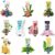 10 Pack Natural Plant Fragrance Hand Cream for Dry Hands,Moisturizing Hand Care Cream Hand Lotion Travel Gift Set,Travel Size Hand Lotion Set for Men and Women-30ml