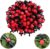 100Pcs 1/4Inch Adjustable Micro Drip Irrigation System Watering Sprinklers Anti-Clogging Emitter Dripper Red Garden Supplies-Kalolary