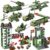 1162 Pieces Army Military Base Building Blocks Set, Army Combat Force Bricks Toy with Army Vehicle & Airplane, with Blocks Storage Box, Pretend War & Action Roleplay Toy Gift for Kids Boys Girls 6-12