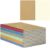 12 Pack A5 Composition Notebook Journals 120 Pages, 8.26 x 5.5 inch Blank Kraft Notebooks with Rainbow Spines – Kraft Cover Blank Journal Bulk for School, Office by zmybcpack