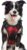 rabbitgoo Dog Harness No Pull, Adjustable Dog Walking Chest Harness with 2 Leash Clips, Comfort Padded Dog Vest Harness with Handle, Reflective Front Body Harness for Large Medium Small Dogs, Plaid