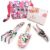 Altdorff Gardening Gifts for Women,3 PCS Floral Print Gardening Tools Pink Include Hand Rake,Pruner and Trowel, Pink Exquisite Packaging Garden Gifts for Mom and Ladies