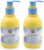 2 Pack Organic Baby Shampoo & Body Wash 2-in-1 by Mantis Organics – USDA Certified Organic everyday Hair & Body Care for Babies & Children, Perfect for Sensitive & Dry Skin enhanced with organic Aloe Vera & Jojoba Oil, Gently Cleanse, Nourish & Moisturizes without stripping skin`s natural moisture, Made in Canada with Organic Food Grade Ingredients, Safe, Non-Toxic, Non GMO, Cruelty Free & No Preservatives – Yummy Orange, 2 Pack each 200 ml/6.76 fl oz